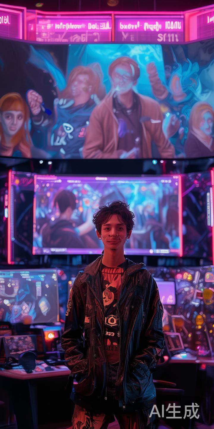 真人主播互动增强沉浸感
通过配备专业主播，游戏现